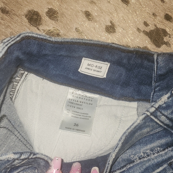 KanCan Black Skinny Jeans Distressed Ankle Length - Picture 6 of 8